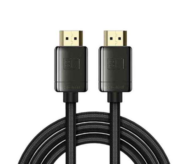 Picsart_22-10-15_00-43-23-779.jpg Baseus High Definition Series HDMI 8K To HDMI 8K Adapter Cable(Zinc Alloy) - Image 1