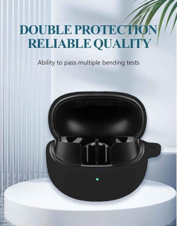 Silicone Premium protective case For Qcy Melobuds Pro - Image 2