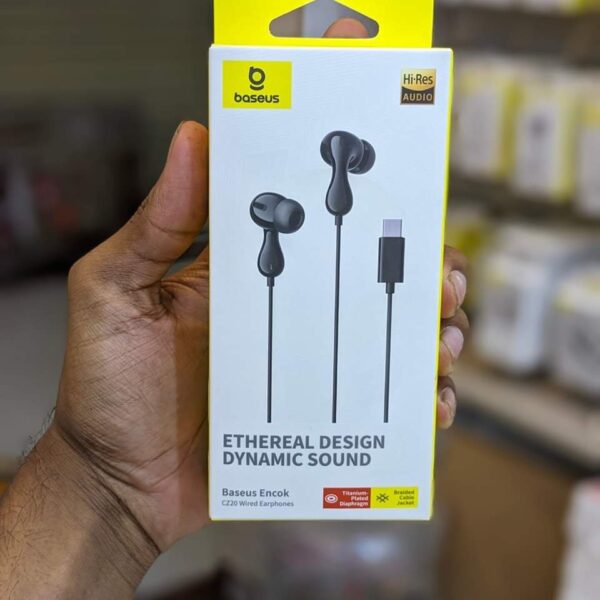 Baseus Wired Earphone CZ20 Type-C Earphone - Image 3