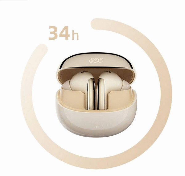 QCY Melobuds Pro HT08 ANC Golden