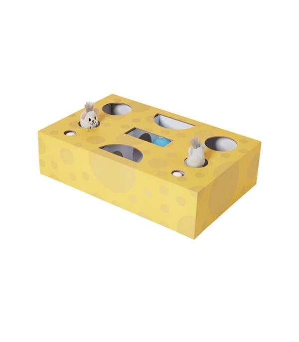 Frisco Cheese Interactive Cardboard Toy - Image 1