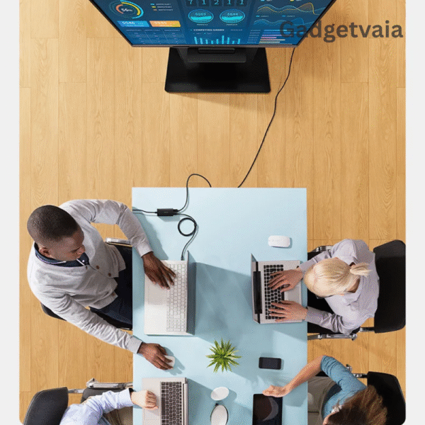 Baseus GaN5 Pro 67W Desktop Charger with HDMI & USB4 Dock – 4-in-1 Hub