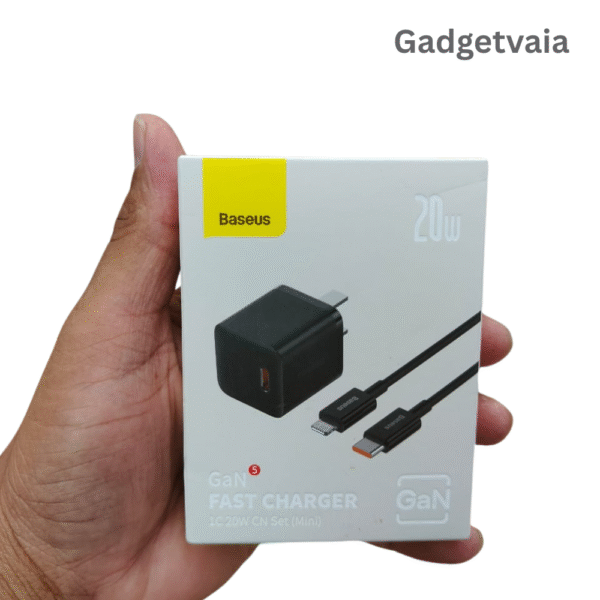 Baseus GaN5 20W PD Fast Charger for iPhone