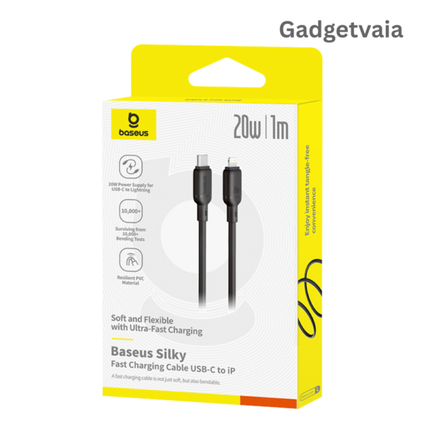 Baseus Silky Series 20W Type-C to Lightning Cable 1M