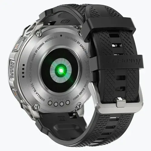 KOSPET-tank-t4-smartwatch-silver-with-silicone-straps-6 (1) KOSPET TANK T4 Smartwatch - Image 3