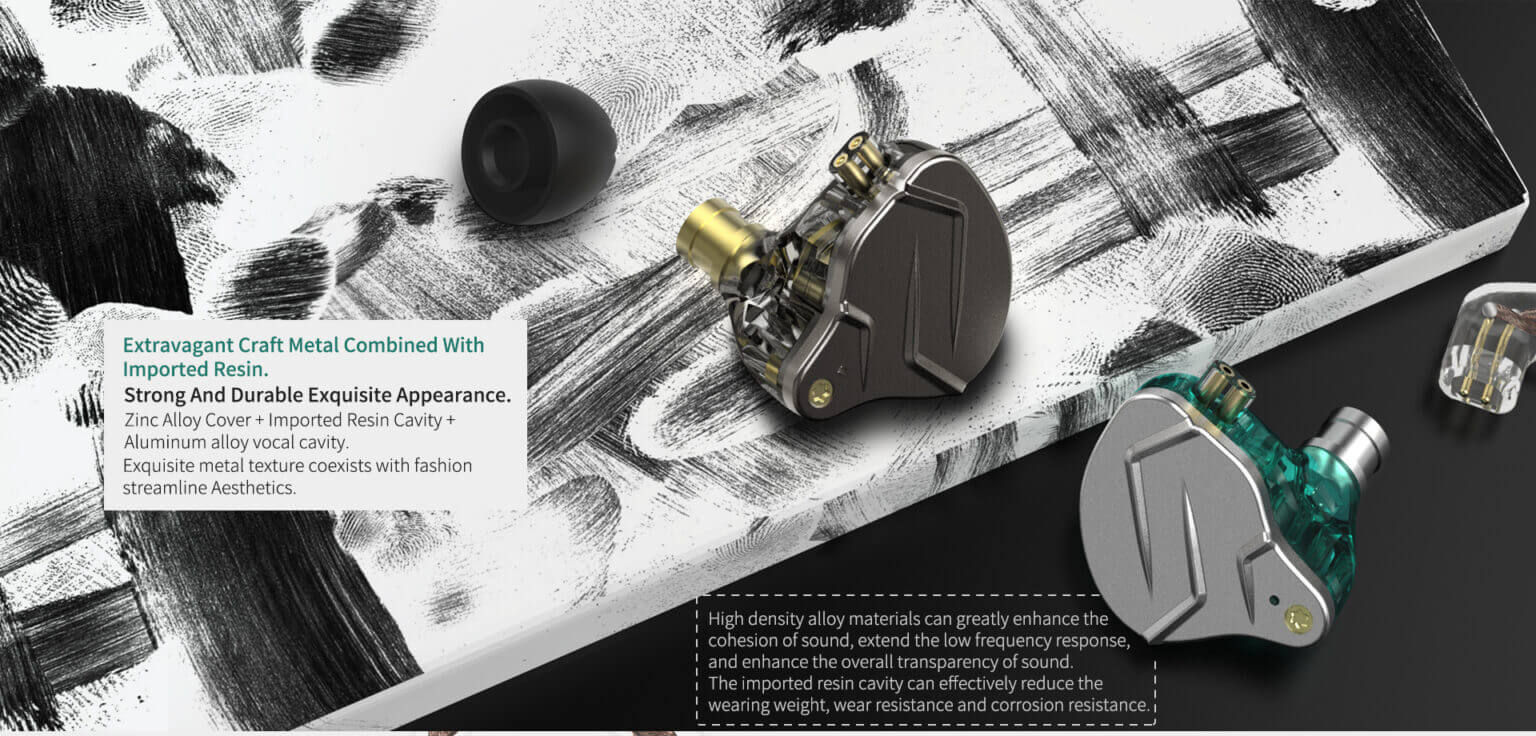 KZ ZSN Pro Hybrid Bass Earphone 2 KZ ZSN Pro Hybrid Heavy Bass Earphone Price in Bangladesh