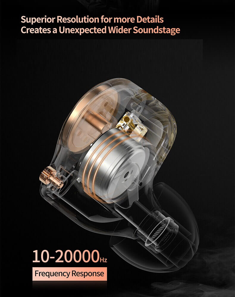 KZ EDX Pro 2 Earphone with mic 3 KZ EDX Pro 2 Earphone