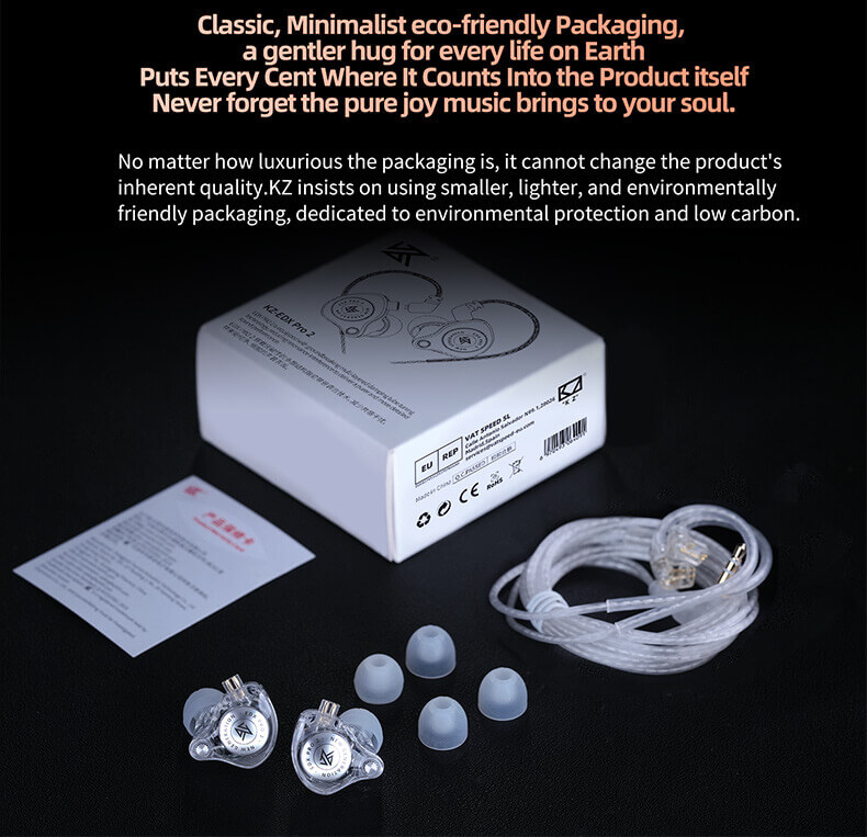 KZ EDX Pro 2 Earphone with mic 7 KZ EDX Pro 2 Earphone