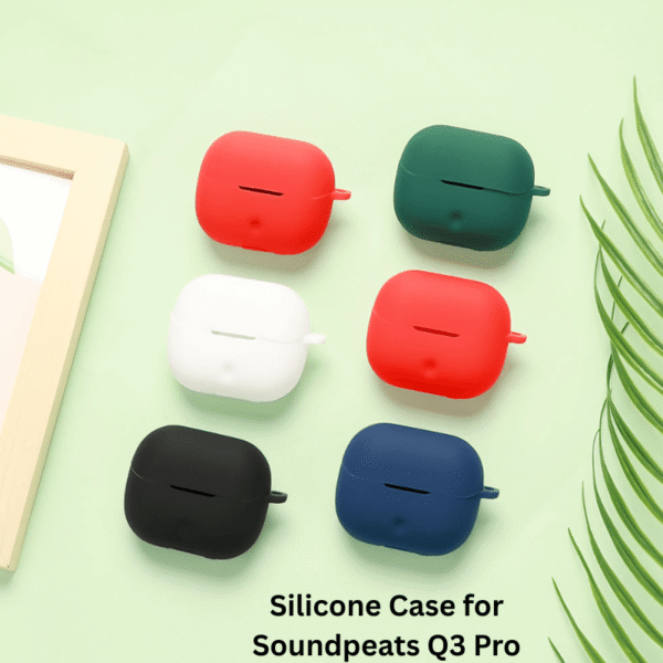 Silicone Earphone Case for SoundPeats Q3 Pro