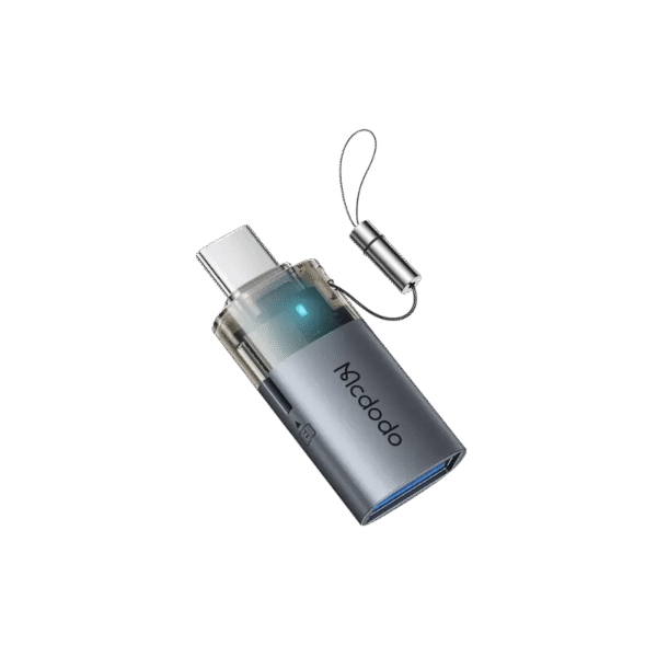 MCDODO OT-760 2-IN-1 USB-A TO USB-C TRANSFER ADAPTER WITH TF CARD READER