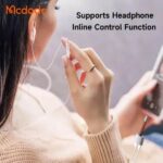 MCDODO CA-337 2 in 1 Charging & Audio Adapter