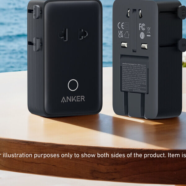 Anker 5-in-1 20W Nano Travel Adapter A9215