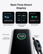 Anker A1695 Laptop Power Bank 25000mAh 165W, Built-In and Retractable Cables(Chines Version)