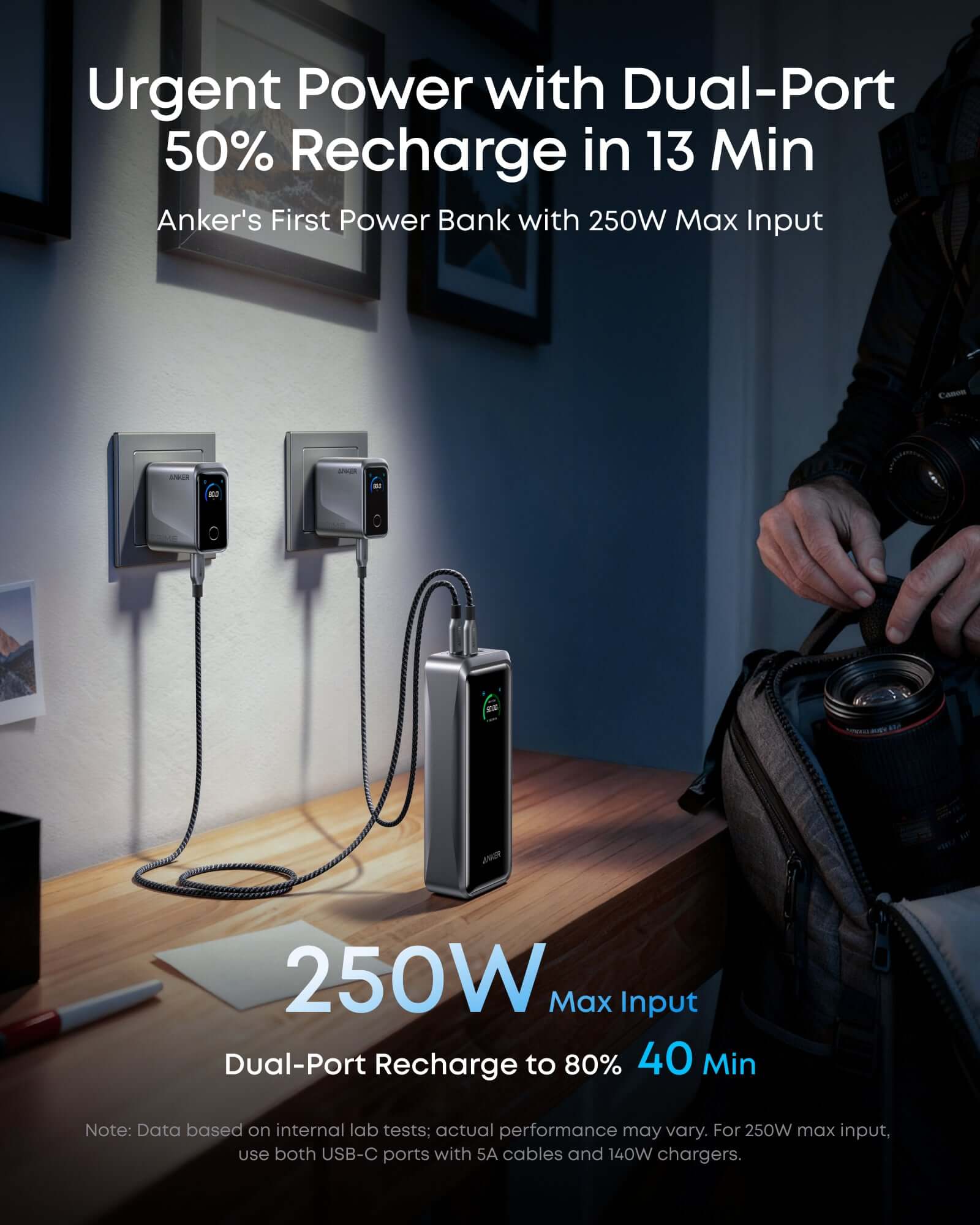 Anker Prime A110A 26000mAh Power Bank 300W Compact Size 6 Anker Prime A110A 26000mAh Power Bank 300W Compact Size