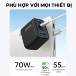 Anker Zolo Charger (70W, 4-Port, PD 3.0)