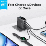 Anker Zolo B2697 Laptop Charger 140W 4-Port PD 3.1 with Touch Control & USB-C Cable