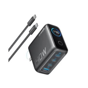 Anker Zolo B2697 Laptop Charger 140W 4-Port PD 3.1 with Touch Control & USB-C Cable
