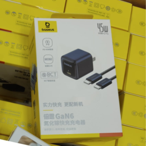 Baseus 45w gan6 USB-C fast charger