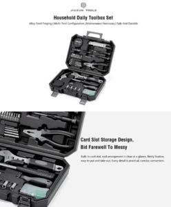 Xiaomi JIUXUN 60 in 1 Toolkit Toolbox for Home Repair and Maintenance