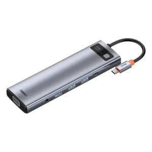 Baseus Metal Gleam Series 11-in-1 Multifunctional Type-C HUB