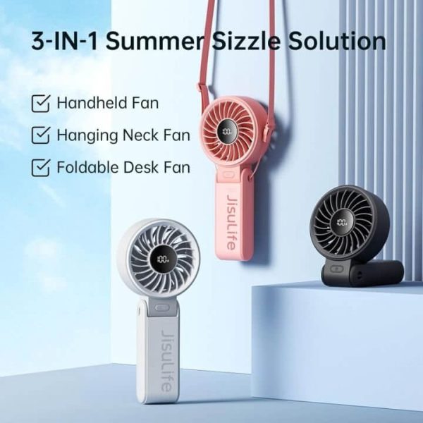 JisuLife Handheld Fan Life7 3600mAh View