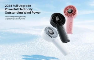 JisuLife Life4 Handheld Fan – 5000mAh view